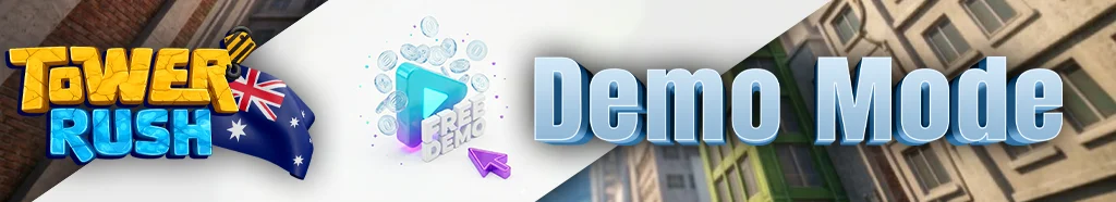 Circular refresh arrow with a free tag explaining the possibility to test the gameplay in a risk-free demo mode.